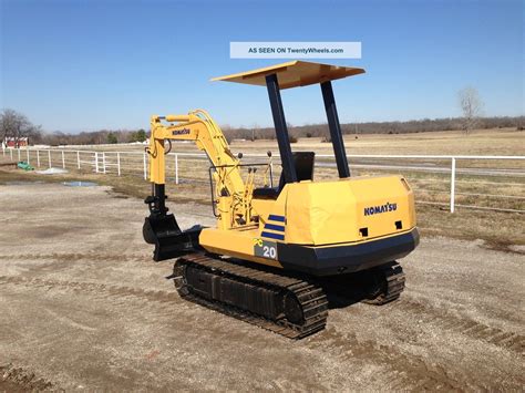 komatsu pc20 mini excavator|Komatsu PC20.